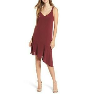 Burgundy Lush dress